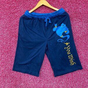 Disney Aladdin Genie You Wish Lounge Shorts Small